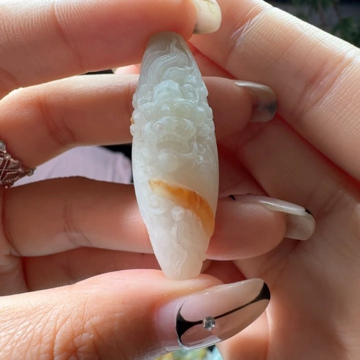 *****定制翡翠未镶嵌天珠