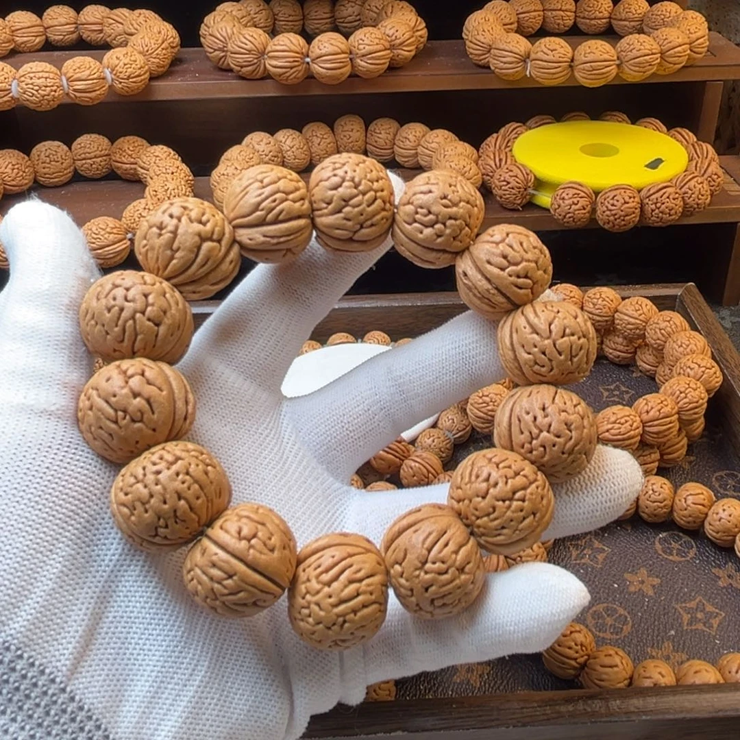 巅***峰桃核手串至尊国核