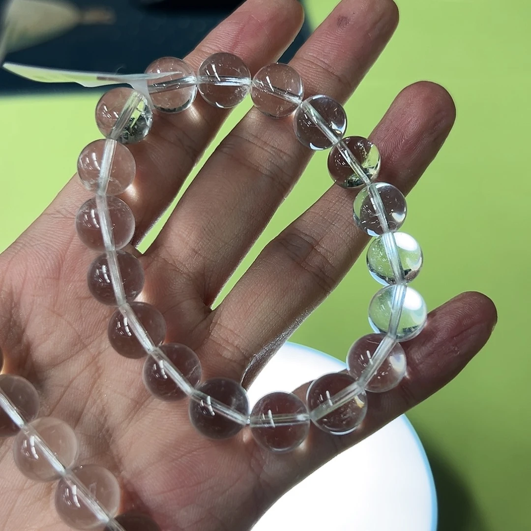 水晶未镶嵌手链白水