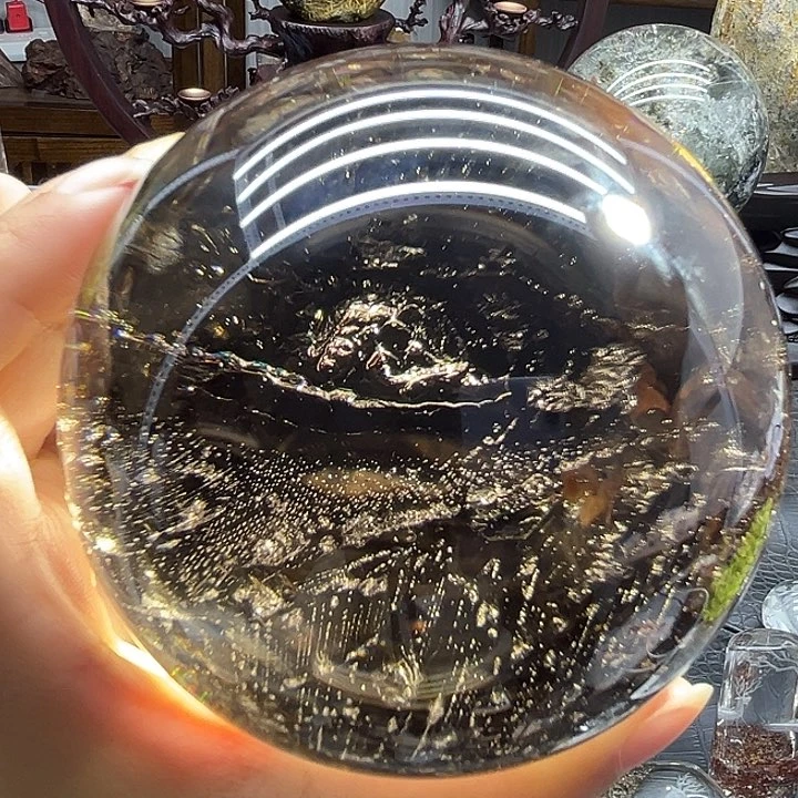 未镶嵌大型摆件（非配饰）水晶山水之间