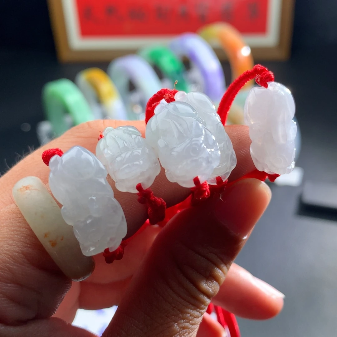 翡翠未镶嵌手绳翡翠