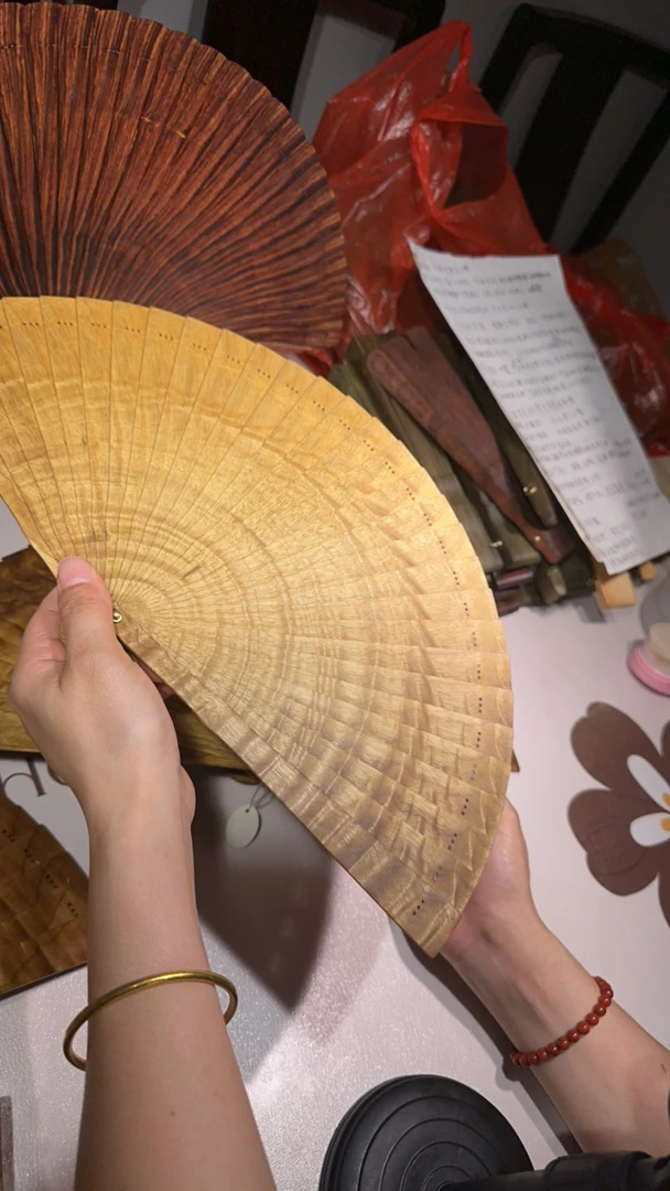 3D立体西瓜波满水波苏扇 药香浓郁