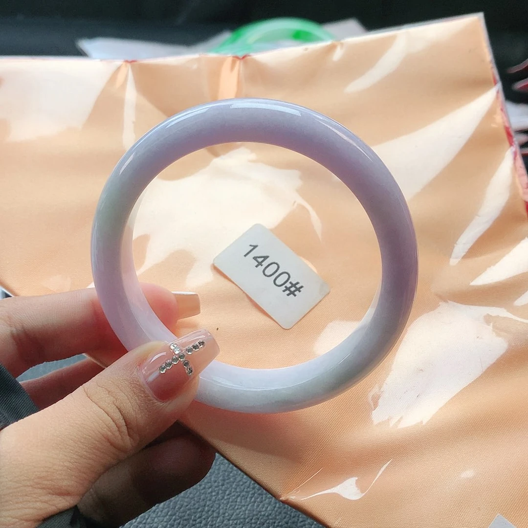 未镶嵌手镯翡翠61 天然缅甸a货翡翠1400