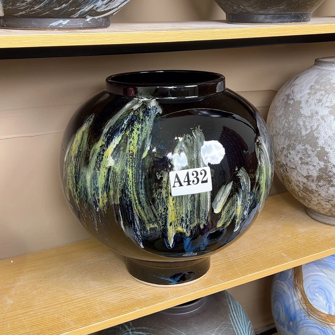 陶瓷248花瓶摆件创意的