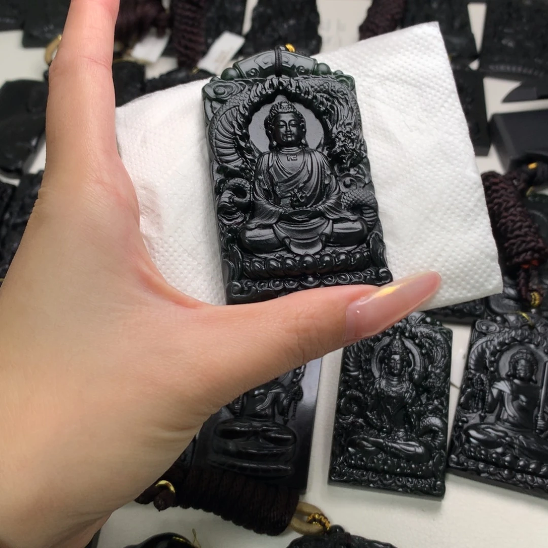 *****天然a货钢琴黑挂件