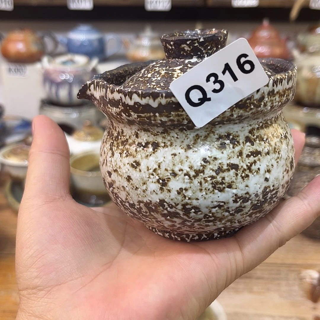 白泥茶杯猫**儿陶瓷艺术