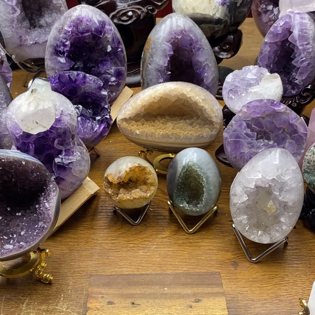 未镶嵌大型摆件（非配饰）紫晶