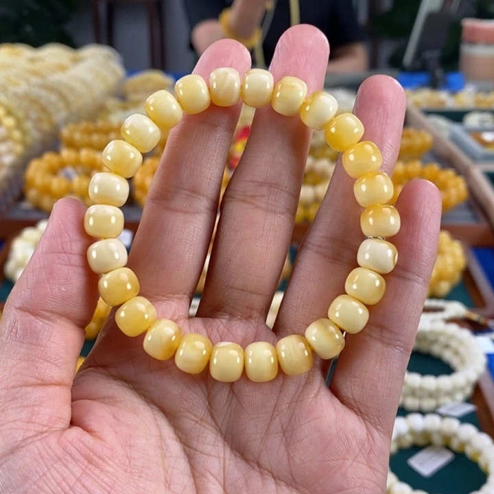 琥珀未镶嵌珠宝奇石9+白花蜡老型10.64