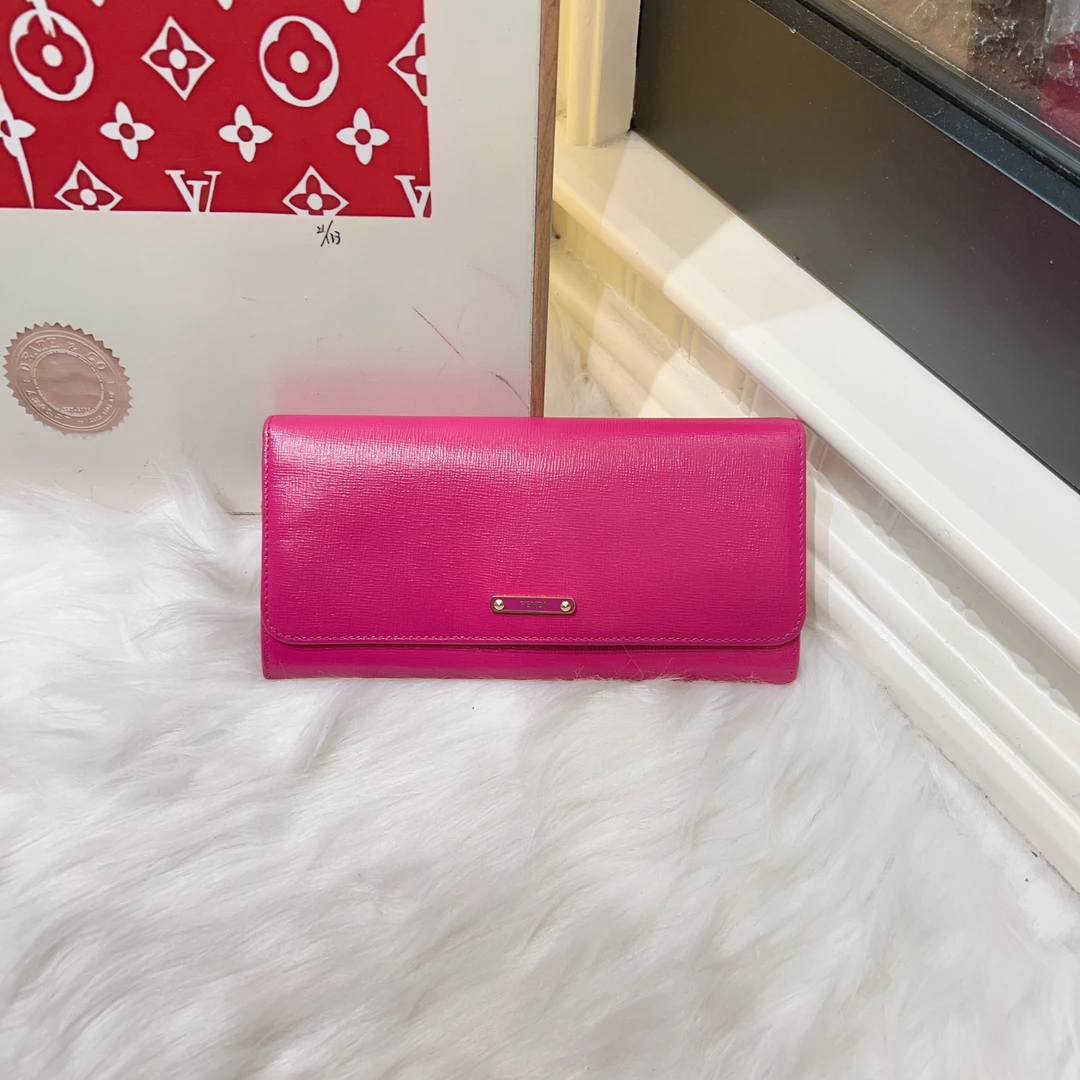 95新 FENDI/芬迪 fendi芬迪长款钱包a6706