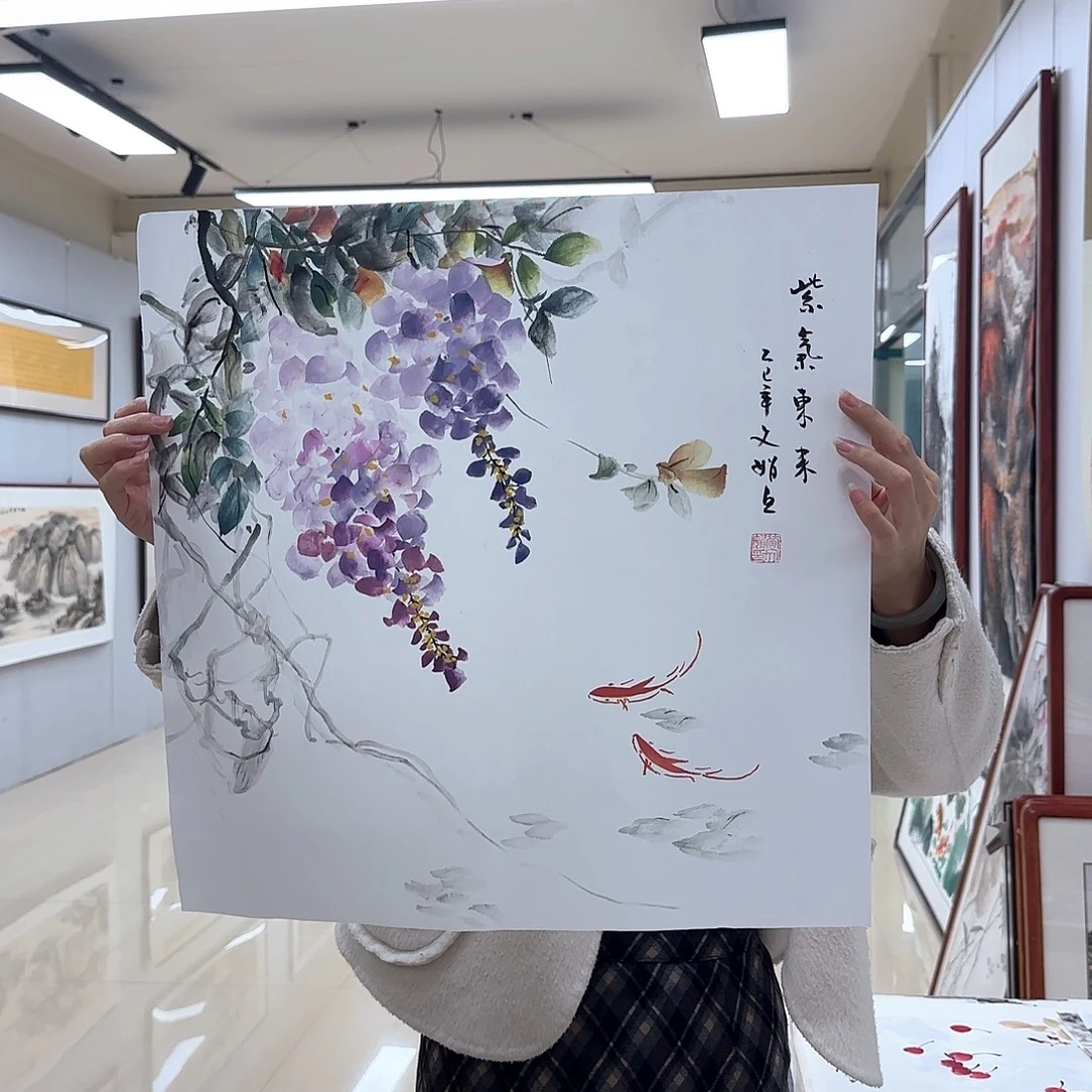 国画国画作品集一个由