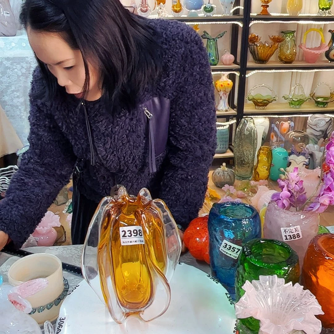 2398 家悦美居琉璃摆件