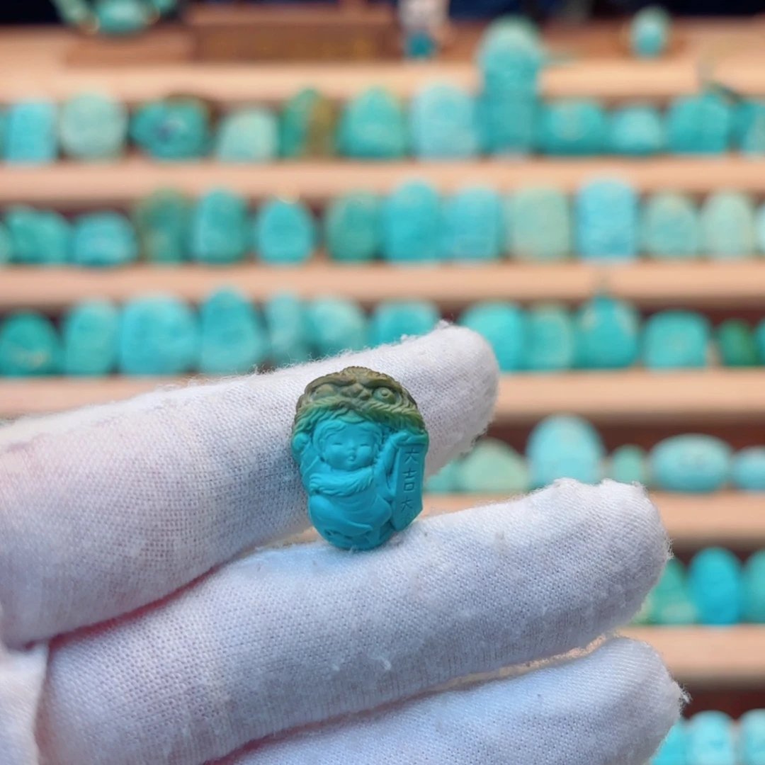 绿松石未镶嵌配饰