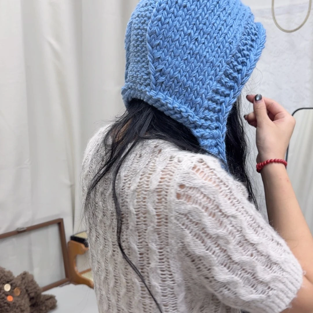 头层牛皮革纯棉45号帽子