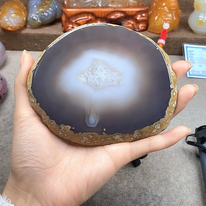 玛瑙/玉髓未镶嵌手链玛瑙切片