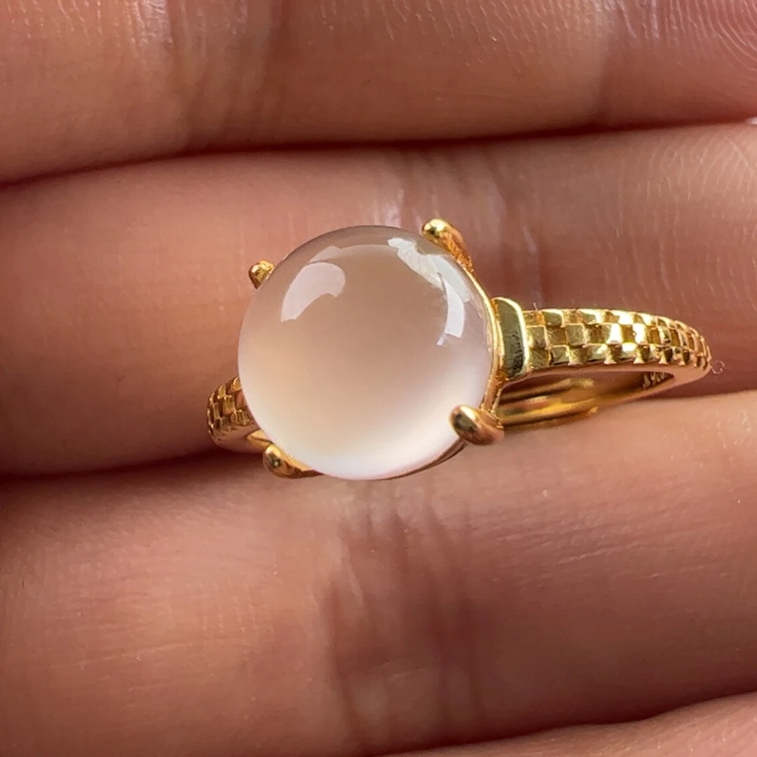 未镶嵌戒指玛瑙/玉髓