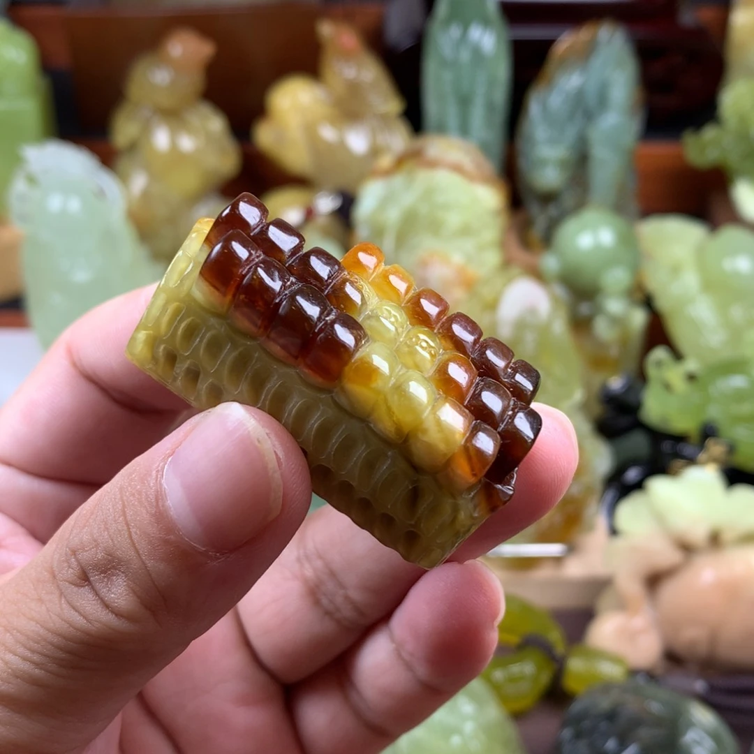 星***✧岫玉未镶嵌手把件