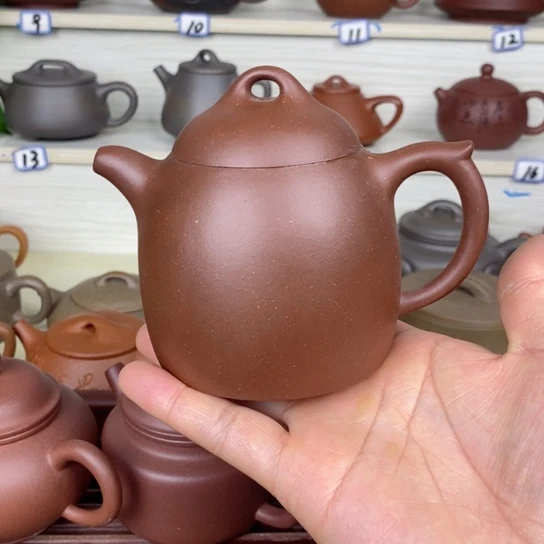 紫砂茶壶微瑕350cc半手工