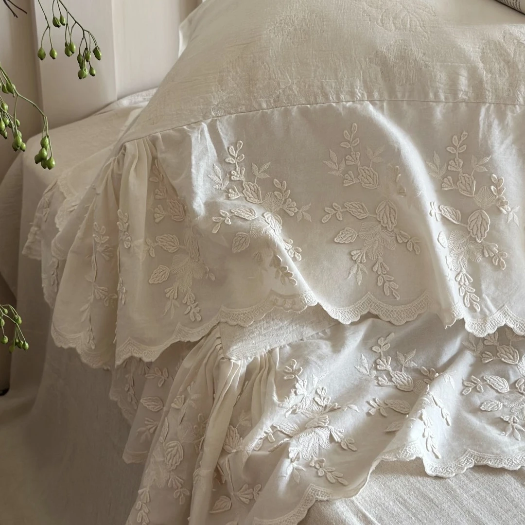 高奢法式棉麻四件套