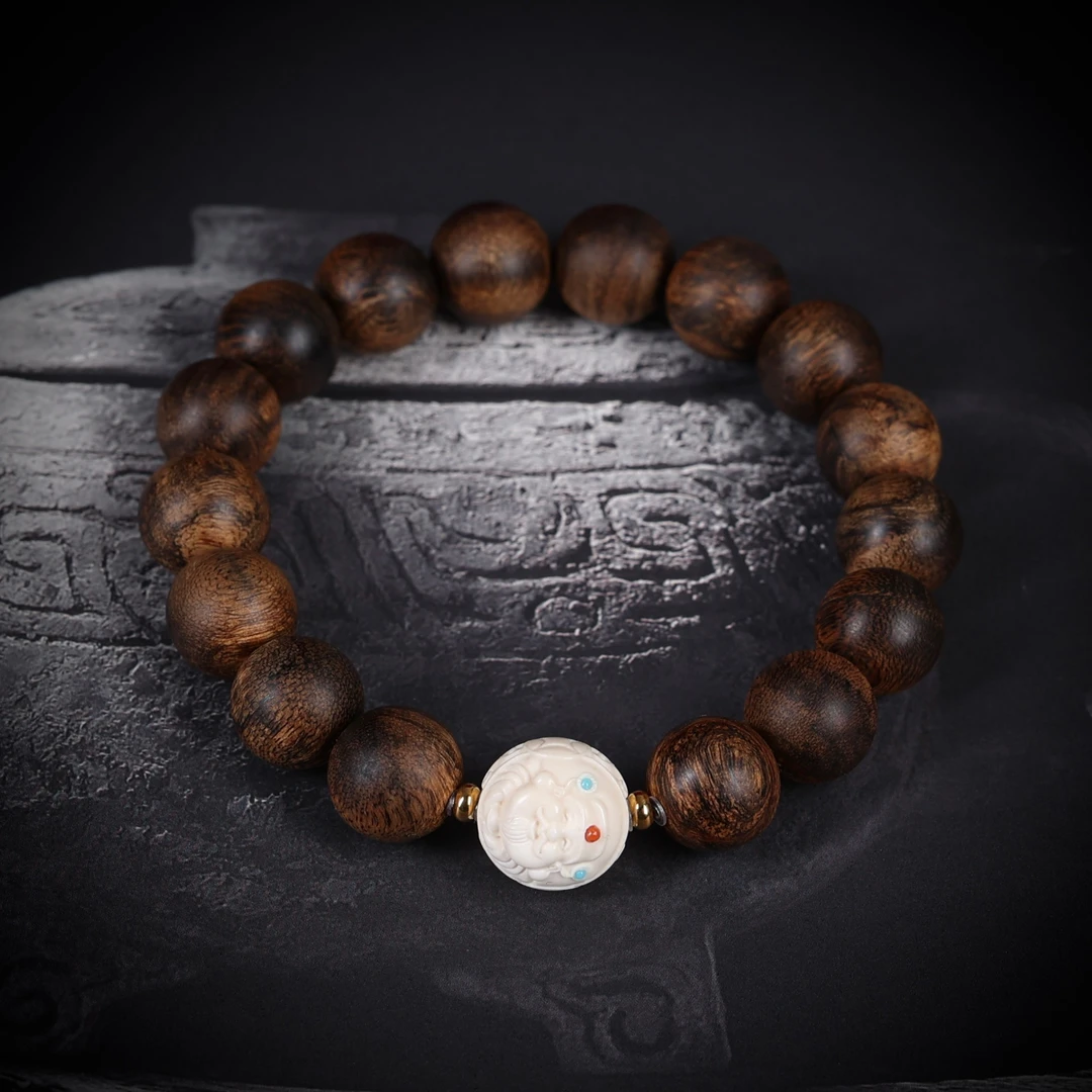 增香沉香木天然野赛级樱子瘤疤1.2『黄ᅟ琪ᅟ沉ᅟ香』博物馆出品财神