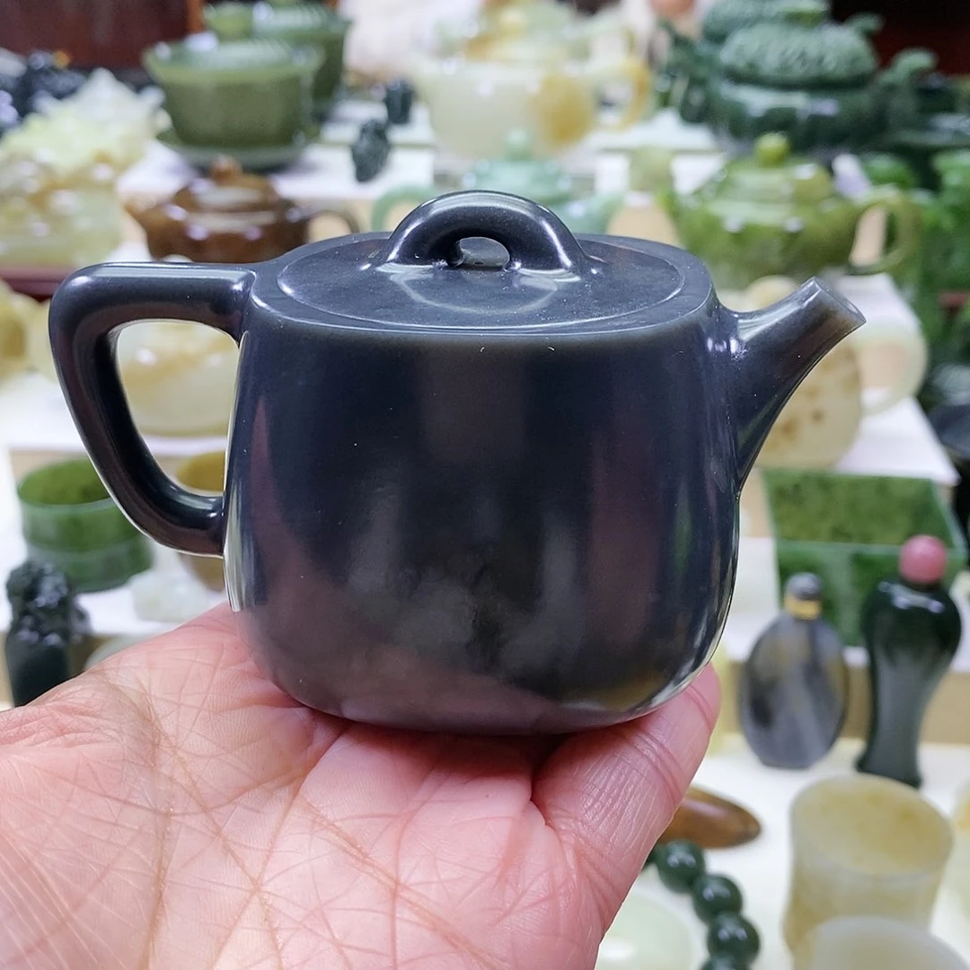 和田玉茶壶未镶嵌
