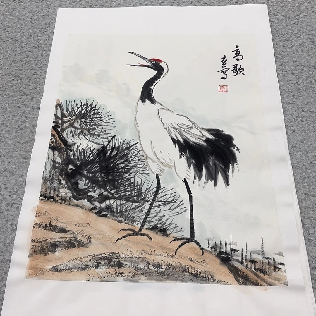 国画1.4平尺国画作品