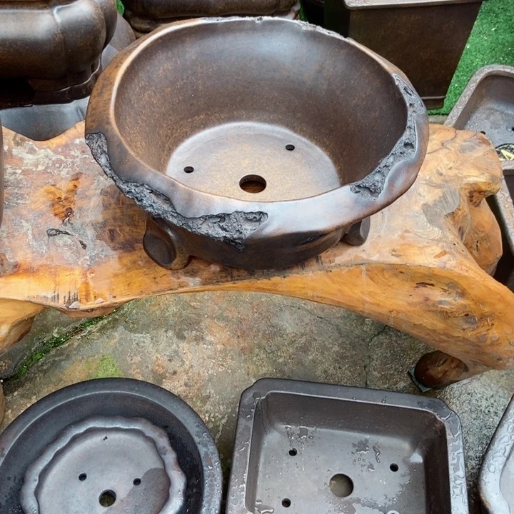 红陶M*S杨冬益紫砂花盆