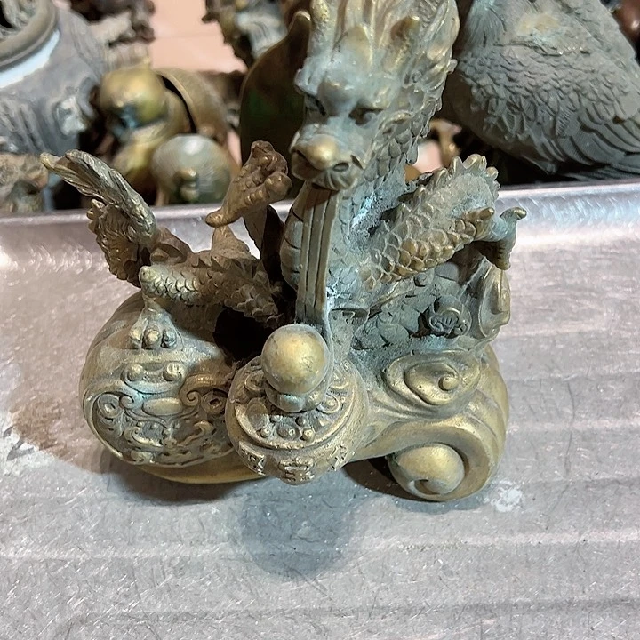 云**心黄铜摆件工艺品，