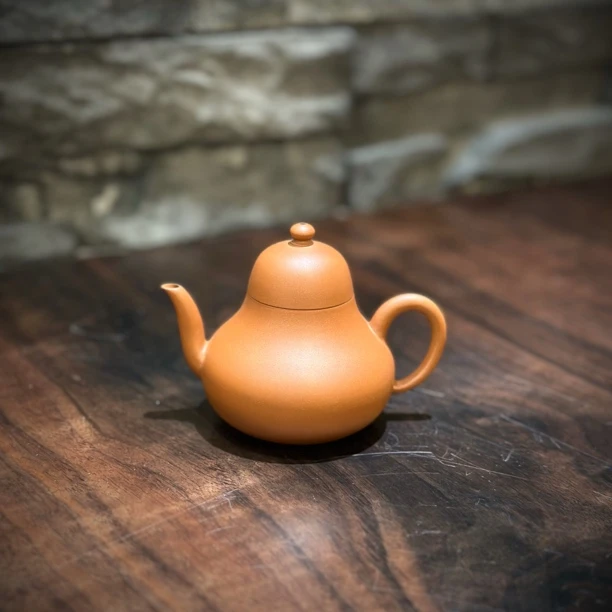 潮简正品 蔡铿 思亭壶 40 80 115cc 潮州手拉朱泥壶 全手工紫砂壶