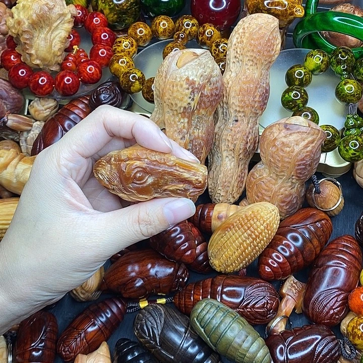 琥珀木琥珀木文玩手串