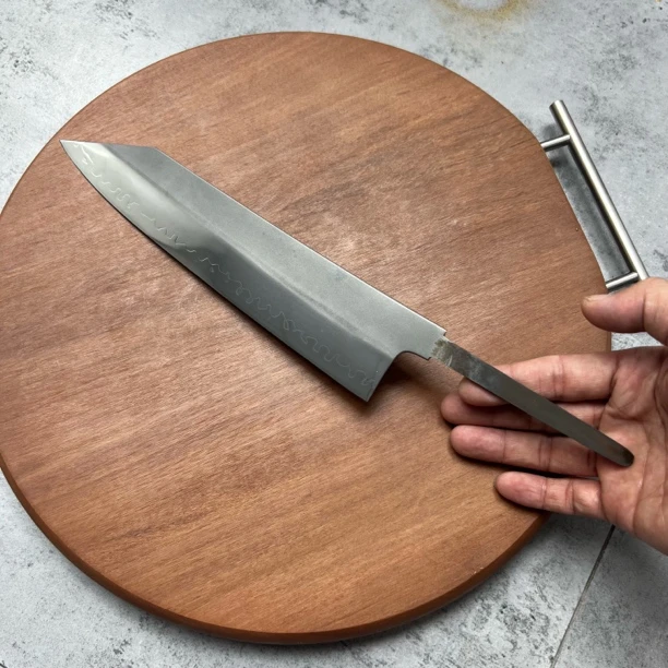 出口离地锻打日式AUS-10 日式切腹刀刀胚