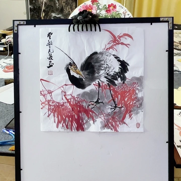 国画张圣敏先生纯手绘作品