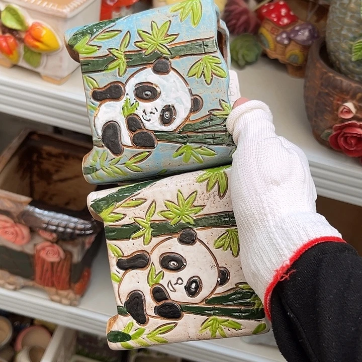 粗陶材质多肉花盆