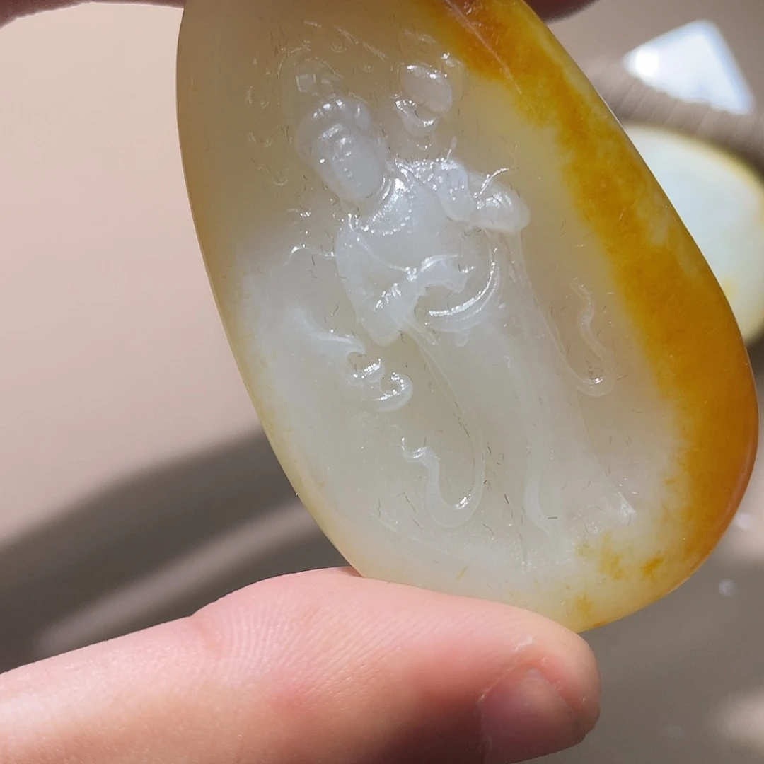 和田玉颈饰未镶嵌Z6