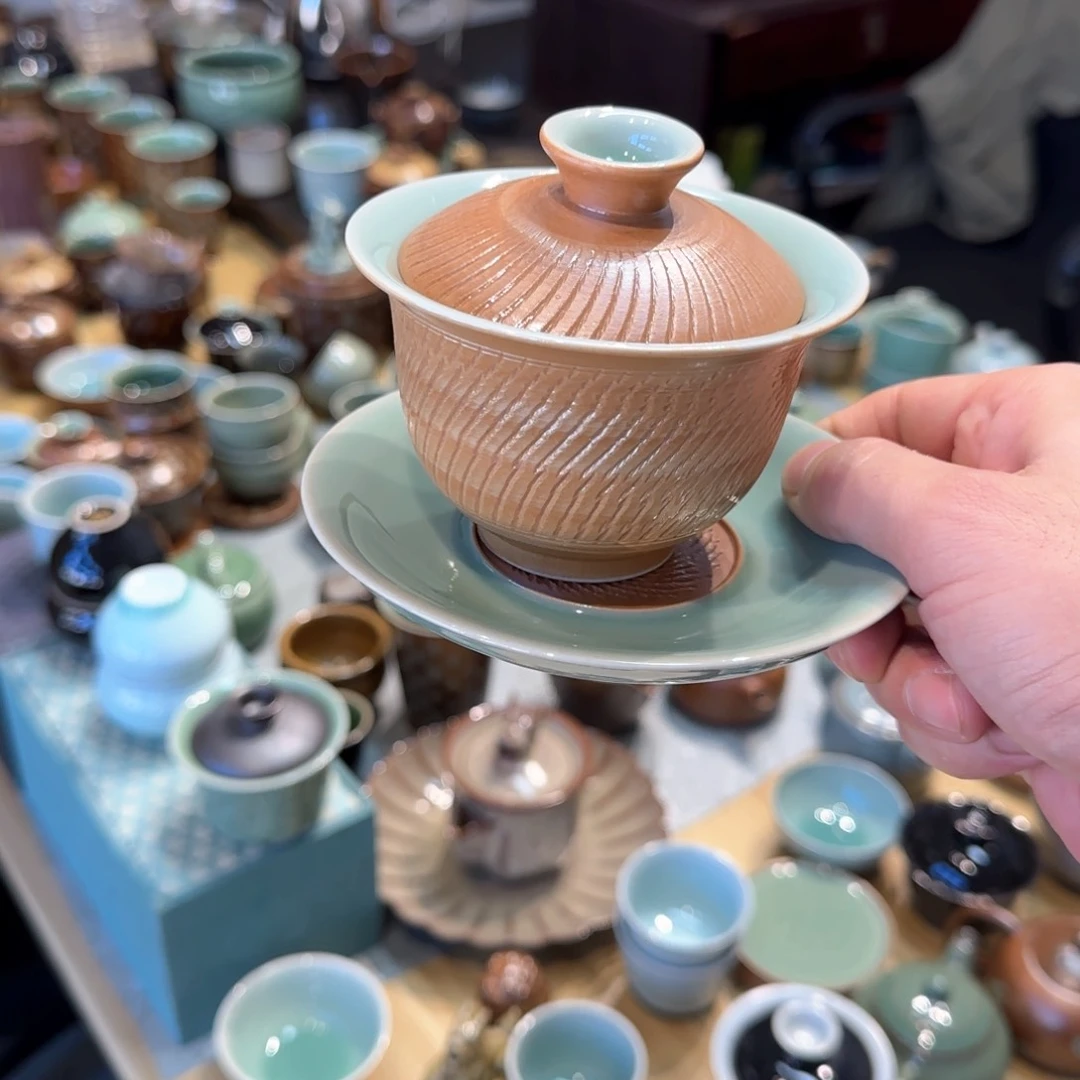 小金茶器青瓷茶具