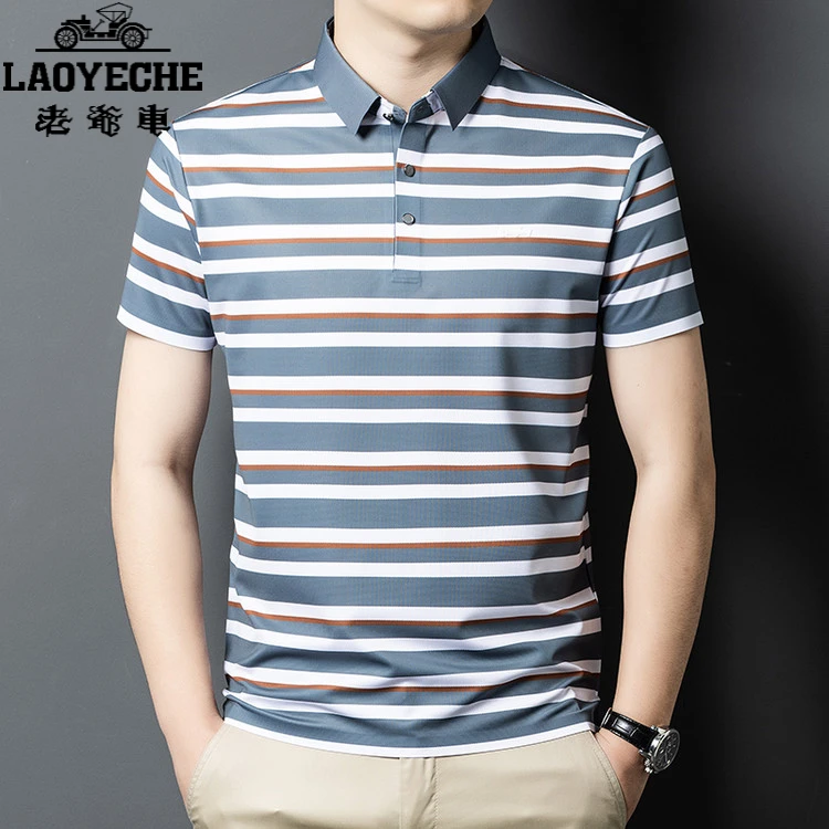 老爷车衬衫男短袖2025夏季新款薄款半袖POLO衫高档潮流帅气寸衫