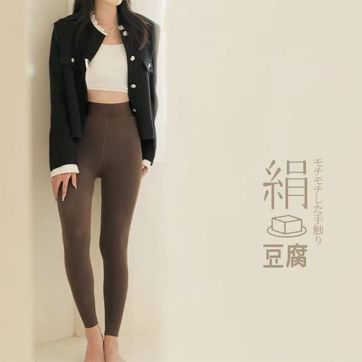 貂绒螺纹塑身懒人裤 11148
