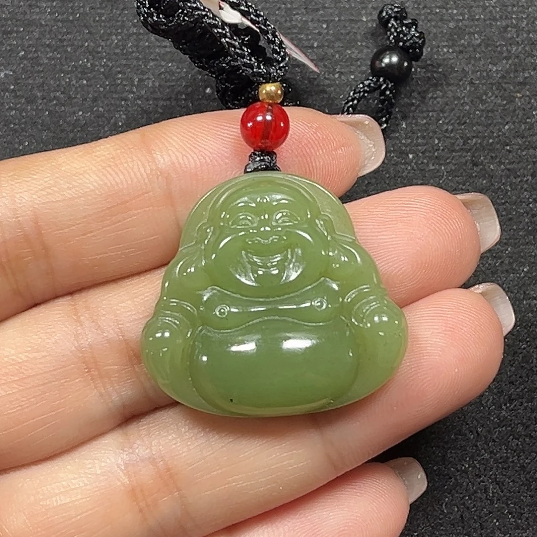 和田玉未镶嵌吊坠(不含链)