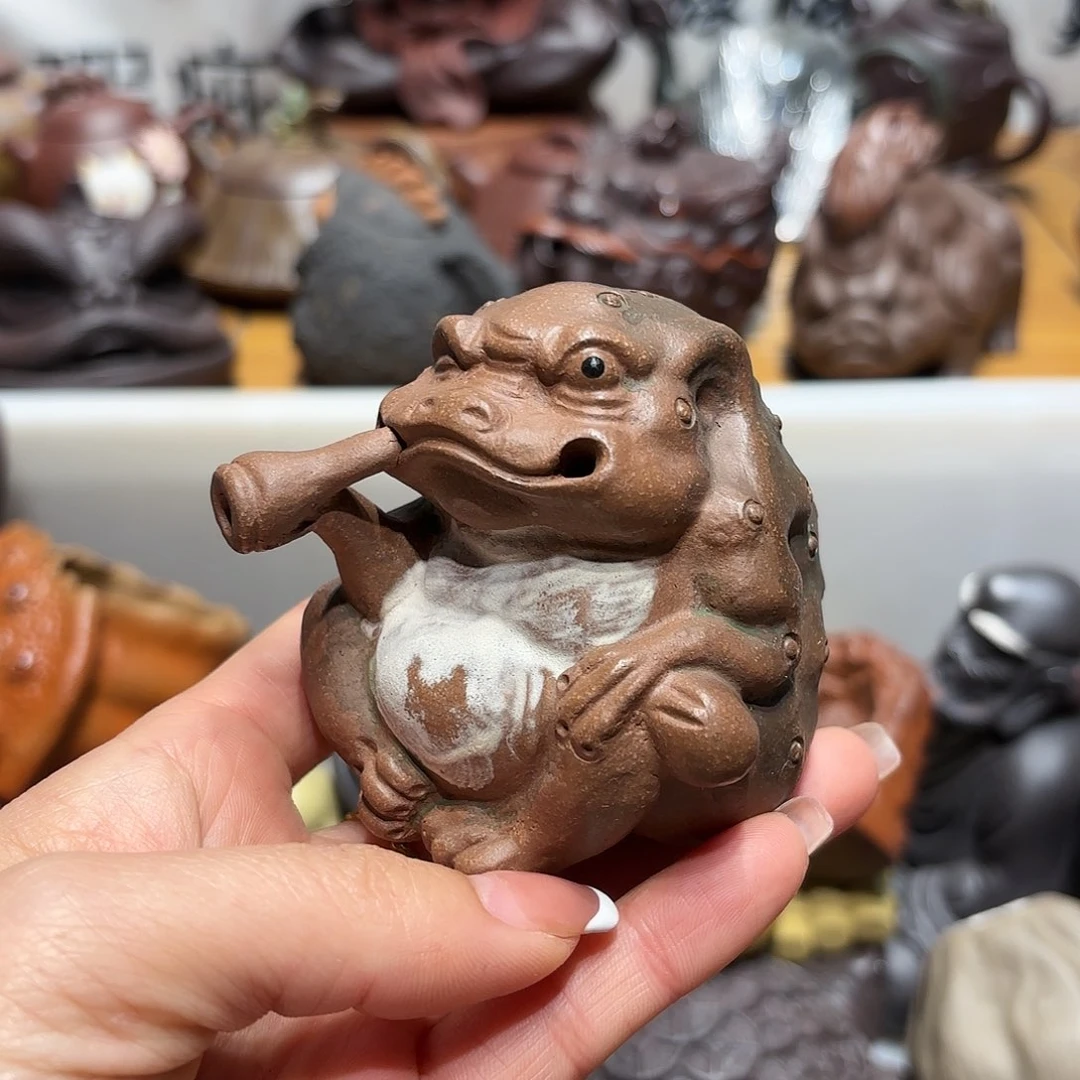 紫砂茶宠微瑕尾货听清再拍
