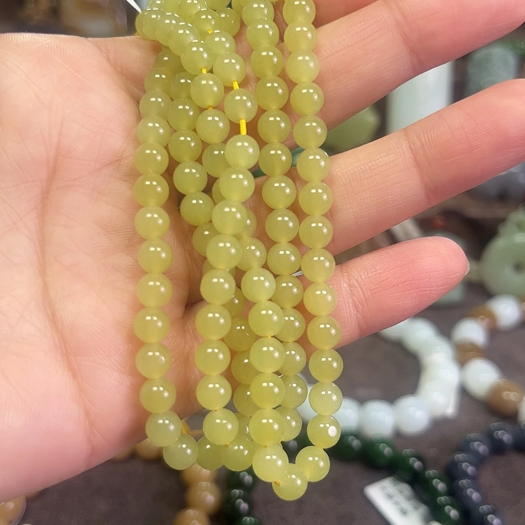 和田玉未镶嵌手串