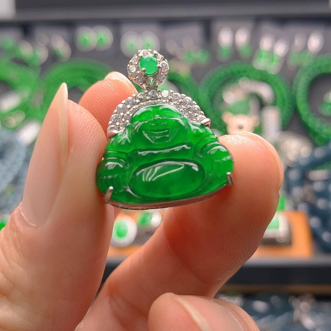 未镶嵌手链翡翠翡翠