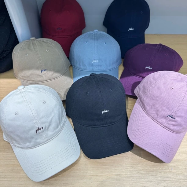 plus软顶春夏刺绣棒球帽旅游休闲百搭运动遮阳鸭舌帽男女