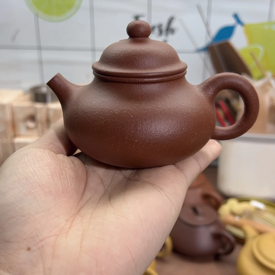 茶壶紫砂容天壶微瑕