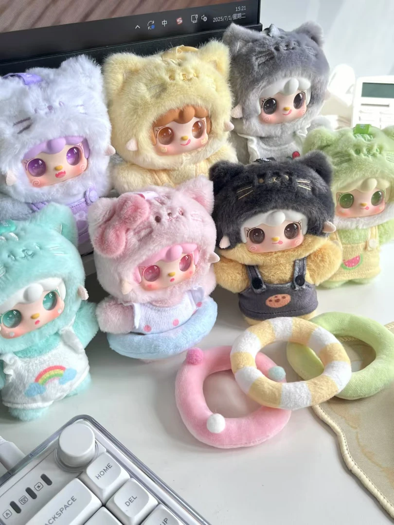 氧氧yooki喵喵夏日派对-毛绒可爱挂件