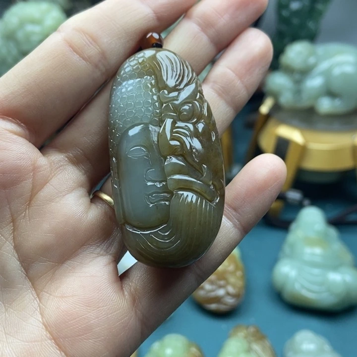 和田玉挂件未镶嵌