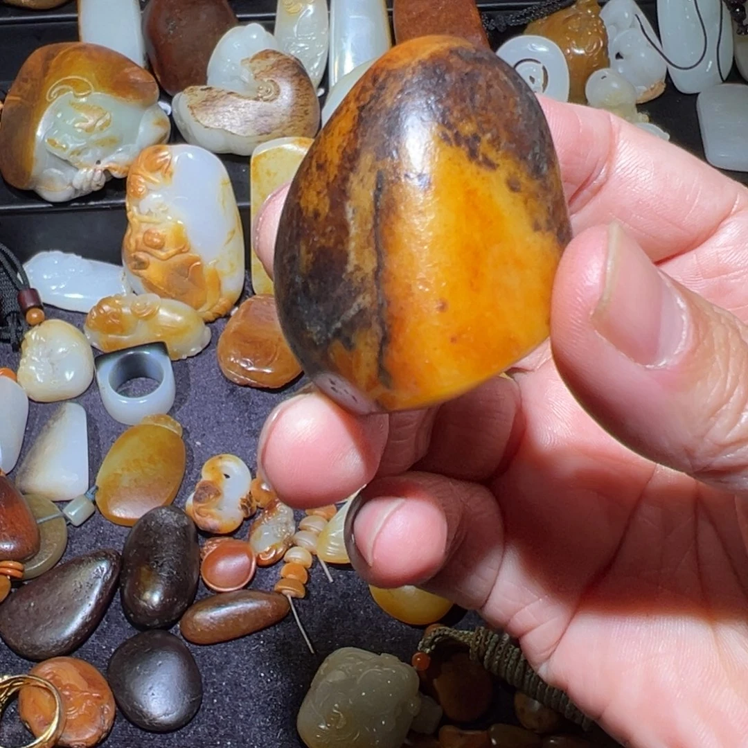 和田玉吊坠(不含链)未镶嵌