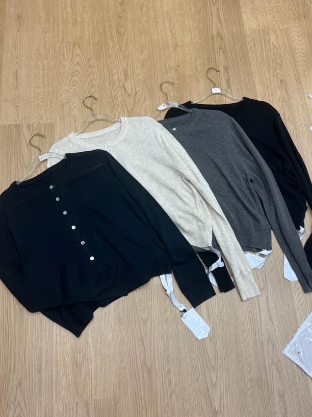 7➕高品圆领针织开衫6b1