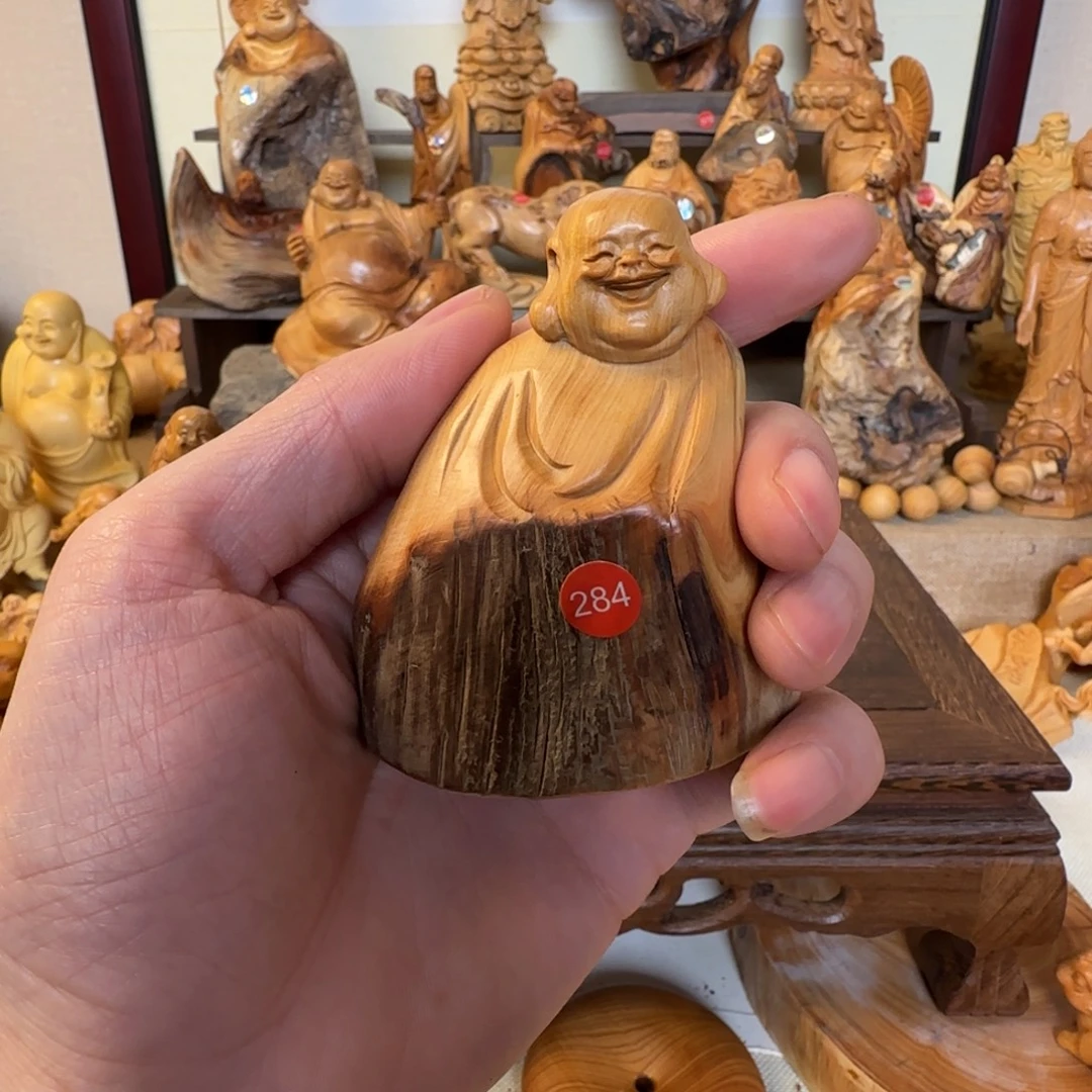 崖柏小木匠艺雕一物一拍
