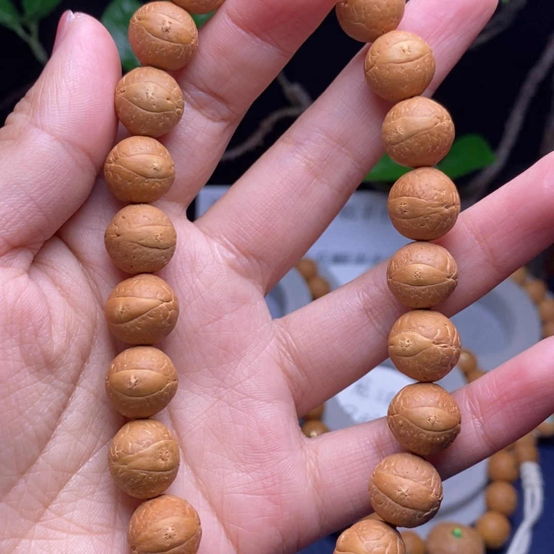 凤眼菩提吊坠12.5手串