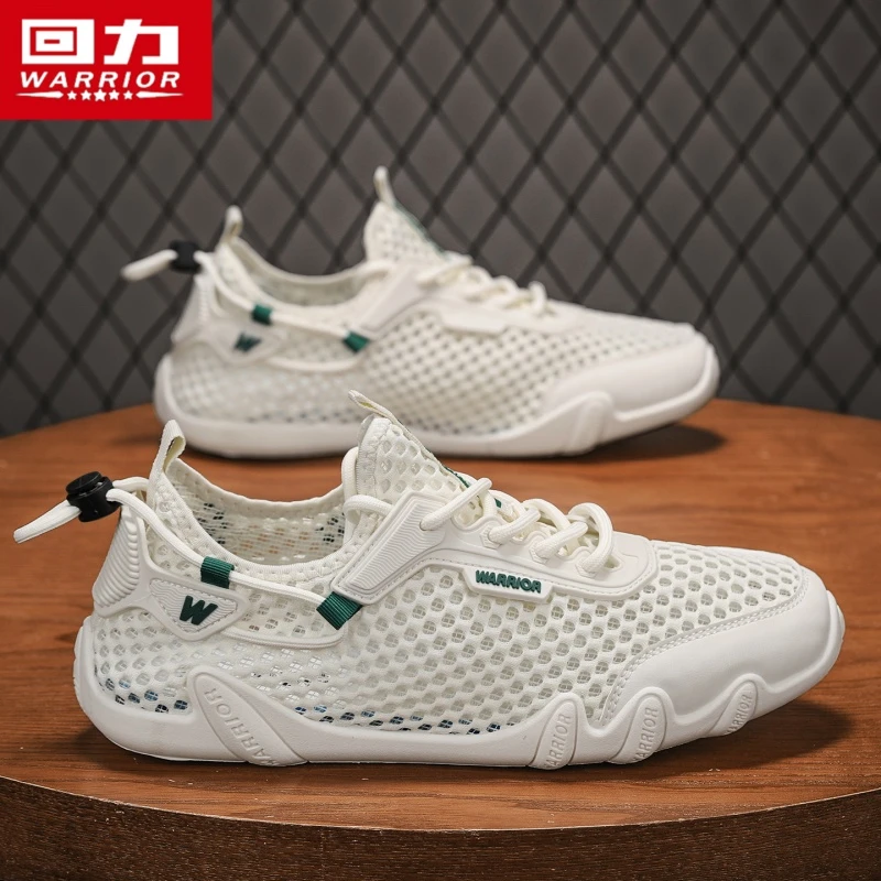 回力夏季透气爆款飞织网面防臭运动镂空网眼舒适休闲轻便空调鞋