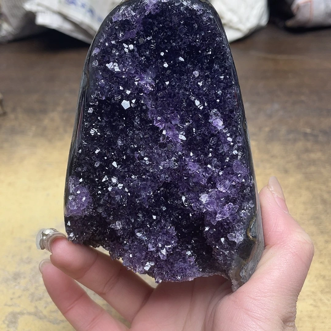 大型摆件（非配饰）紫晶未镶嵌